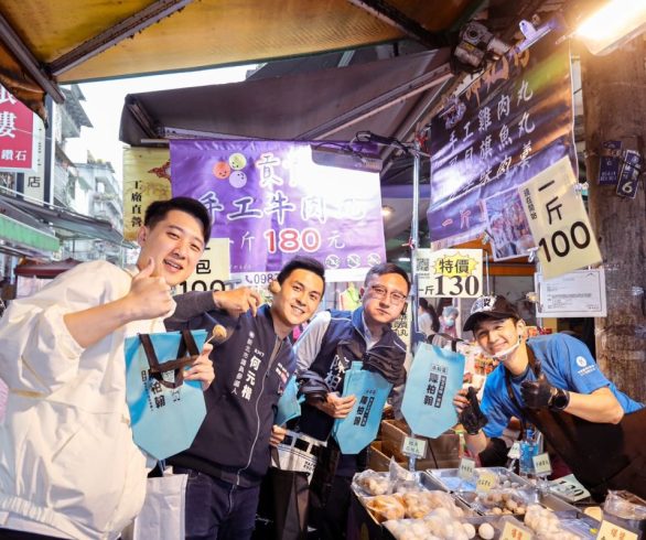 青年節合體拚選戰　「新北青力量」掃街展活力