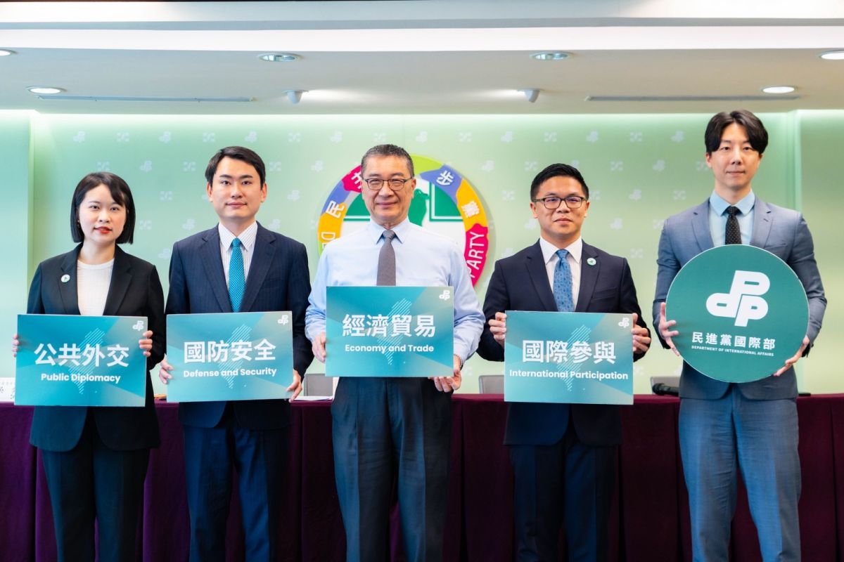 民進黨外交營前進華府　培育青年布局國際戰略