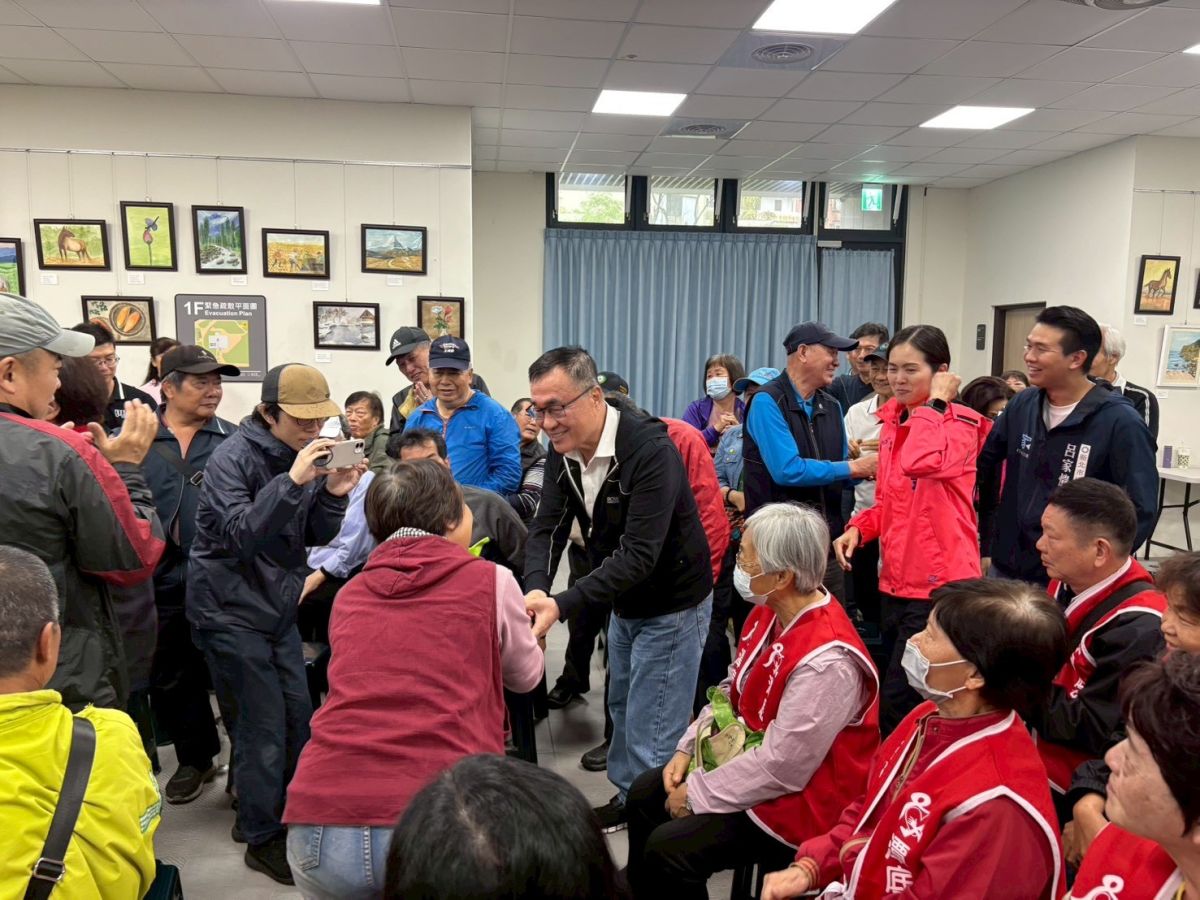 李四川訪樹林談基層治理　批對手負面選戰策略