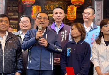 侯友宜籲兩岸交流對等　重視民意與救災優先