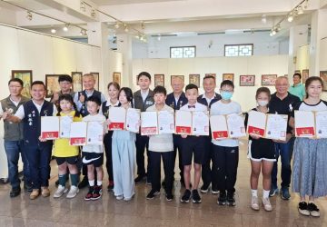 新港奉天宮「藝窺新境」繪畫比畫頒獎　徵件近7百件創新高