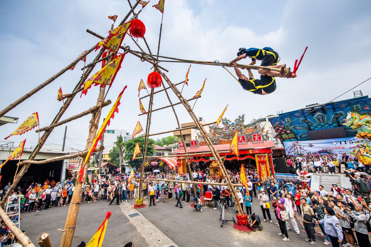 嘉義市鞦韆節熱鬧登場　迎中日交流傳承文化技藝