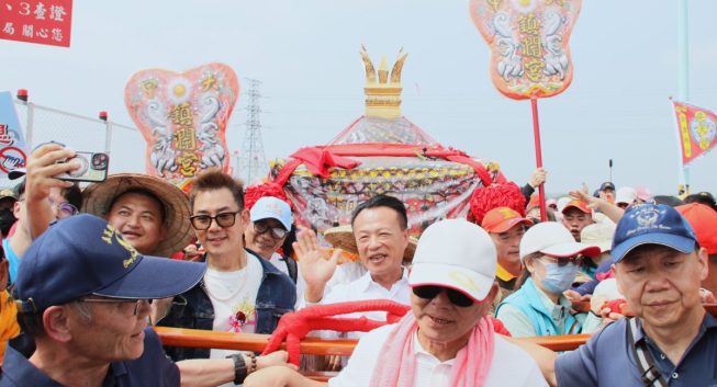 大甲媽祖遶境抵達新港　萬人齊聚見證「善」的力量