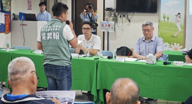 吳昇翰盯萬大線施工　提五聲明守護居民安全安寧