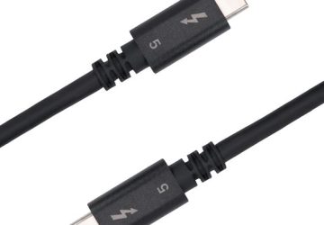 建舜電奪得全球首發Thunderbolt™ 5 1.5M被動式線材認證