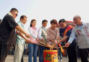 陳亭妃鳴炮賀夜巡　麻豆東嶽殿辦嶽帝爺祝壽慶典