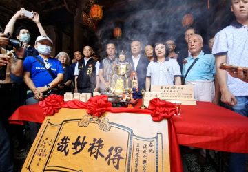 溪北六興宮建廟200年慶祝活動　王得祿將軍塑像開光聖典