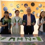 南華大學花葉移印工作坊　手作染藝展現自然風采