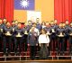 嘉市警局歡慶警察節　黃敏惠表揚模範績優警民力