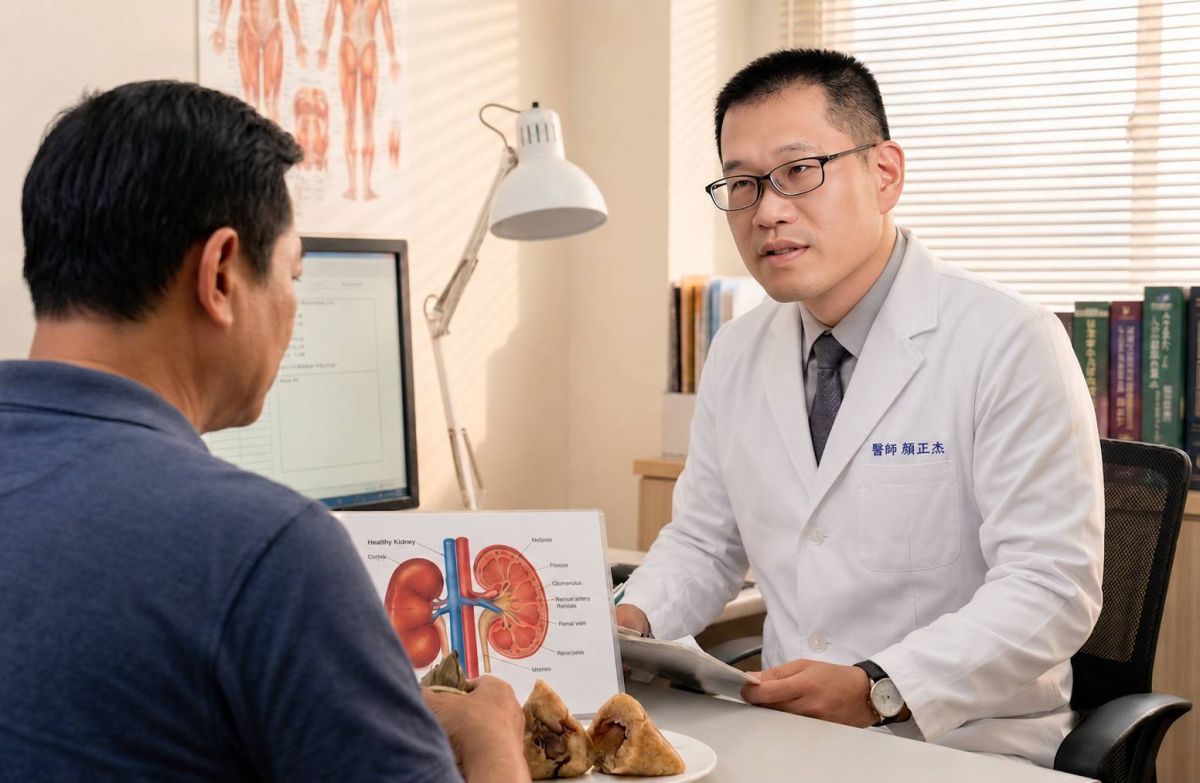 端午節安心吃粽 嘉基腎臟科醫師傳授健康秘訣