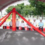 嘉義國中風雨球場動土　黃敏惠：打造全天候安全運動環境