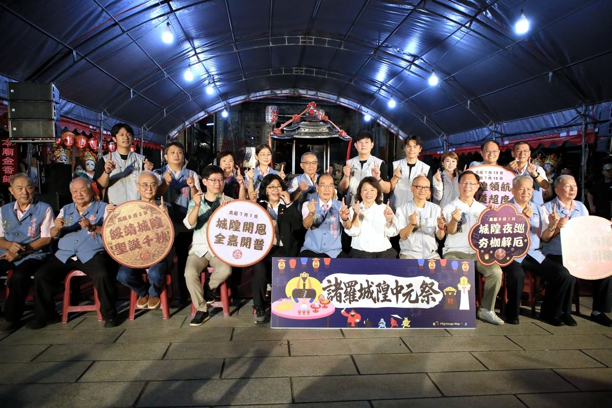 全台首見!嘉義城隍中元祭管樂奏響城隍信仰