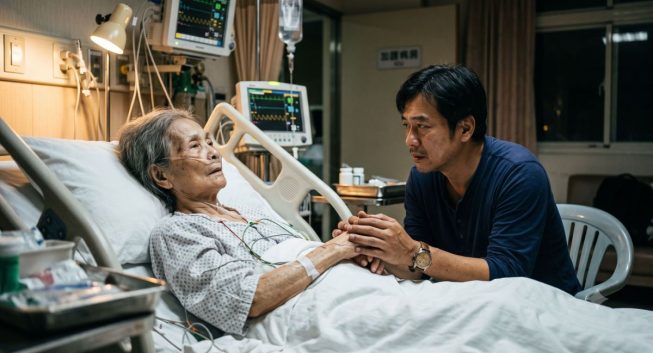 母親彌留之際　病榻前的最後心願：我想再見他一面