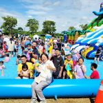 水漾民雄fun心一夏！親子水樂園登場吸引逾千人同樂　　　　　　　