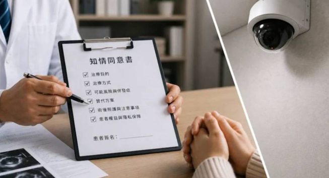 知情權不該只剩簽名！醫療監視器還原真相　守護醫病互信、防範糾紛