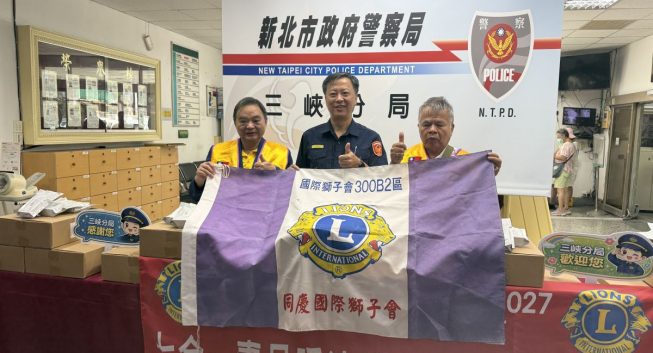 同慶獅子會長潘欽章奔走超熱心　四處服務忙公益、只因樂在其中