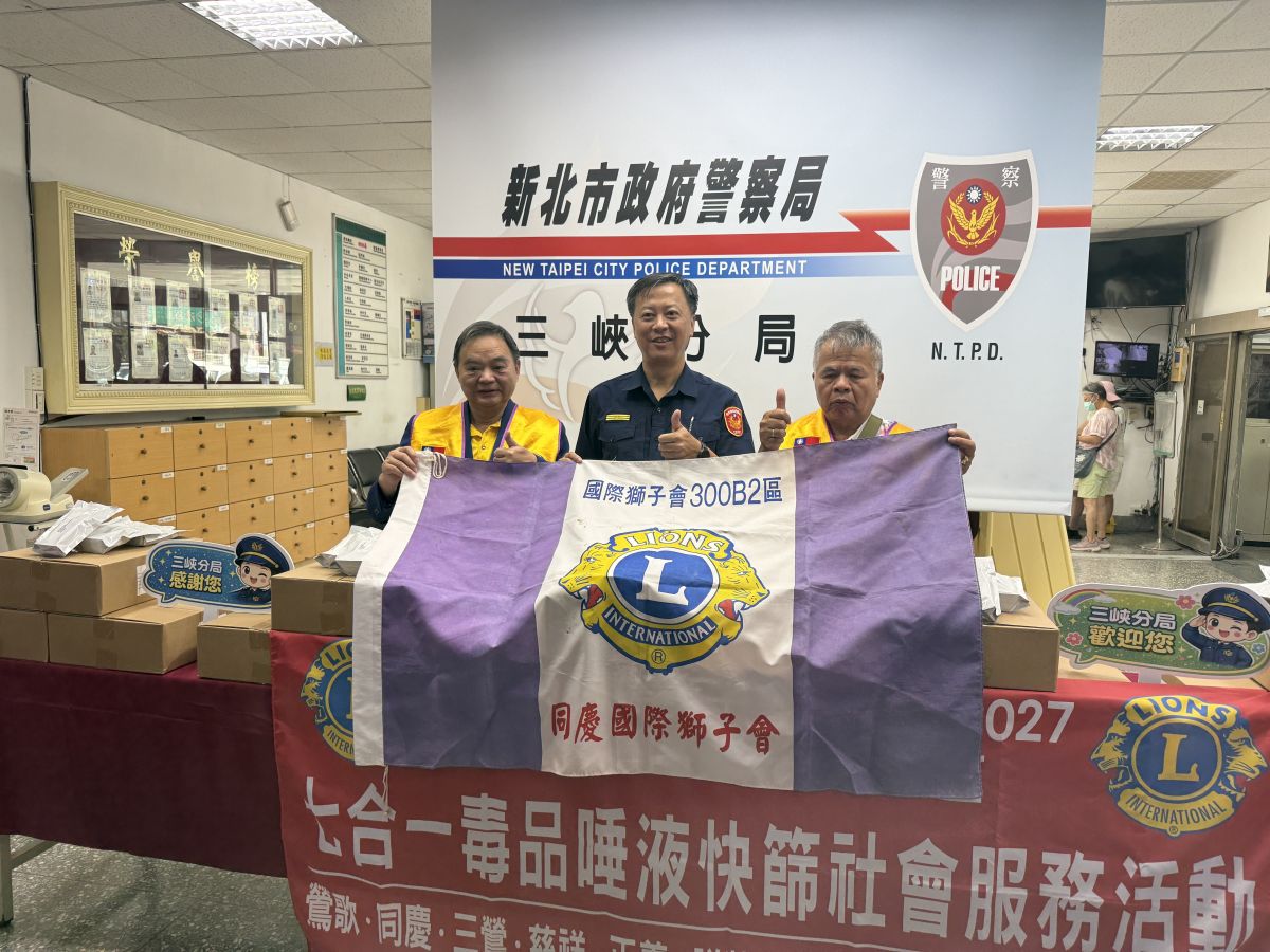 同慶獅子會長潘欽章奔走超熱心　四處服務忙公益、只因樂在其中