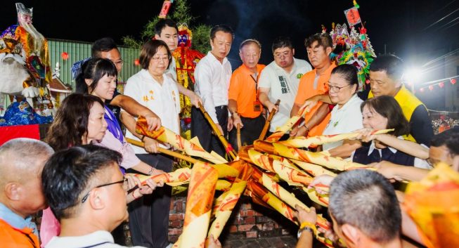 民雄大士爺祭壓軸　深夜火化昇天象徵帶走災厄
