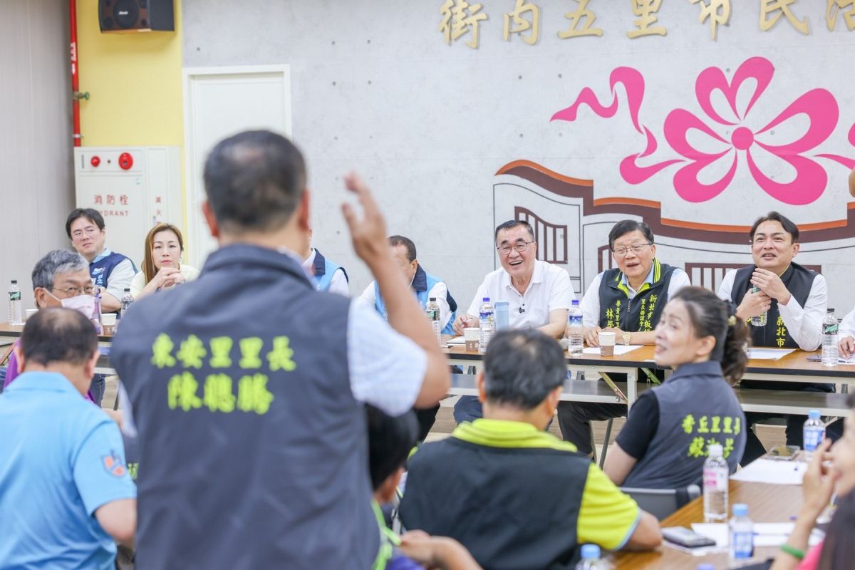 板橋逾50里長跨黨相挺　李四川喊里長是最佳夥伴