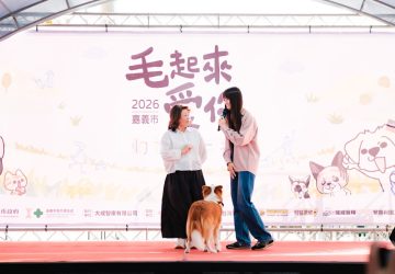 嘉義市動物嘉年華登場　黃敏惠邀毛孩家庭逛市集、認識動保