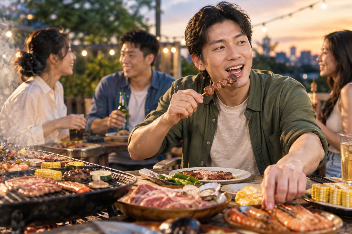 中秋烤肉怕發胖？-京都堂周醫師解析老饕體質與健康烤肉333原則