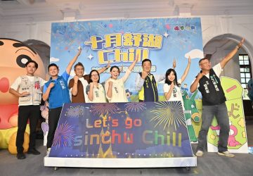 《蠟筆小新》現身青草湖！2026秋焰祭10/9開跑　高虹安：6場煙火秀打造水岸新亮點