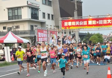 朴子跑若飛天公盃熱鬧登場 -吳品叡：地方發展不能只是選舉口號