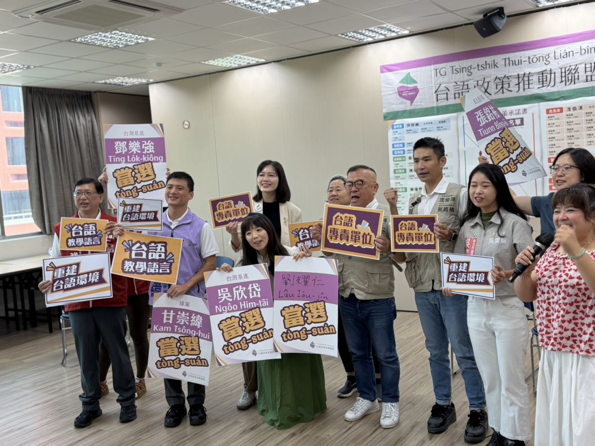 張銘祐挺台語復振　承諾進議會帶頭用台語質詢