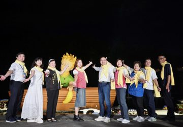巨型小王子點亮碧潭　58天浪漫地景展登場