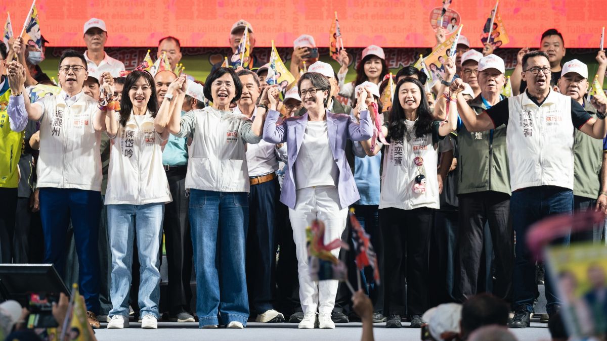 蕭美琴力挺蘇巧慧 南新莊造勢湧五千人拚新北新時代