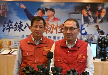 薔琵颱風假週四晚揭曉　侯友宜談選戰：政績願景決勝負