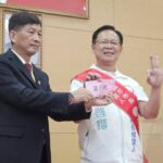 張啓楷抽中3號現場比「ok」　高喊「嘉義起風了」