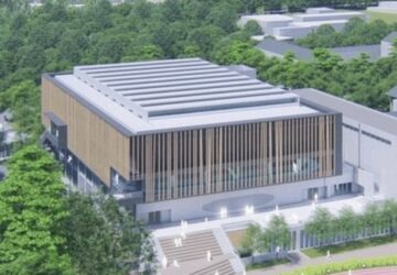 東海大學7.5億運動館亮相　楊瑞祥家族捐資校慶啟用室內跑道