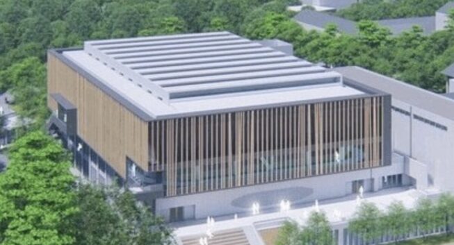 東海大學7.5億運動館亮相　楊瑞祥家族捐資校慶啟用室內跑道